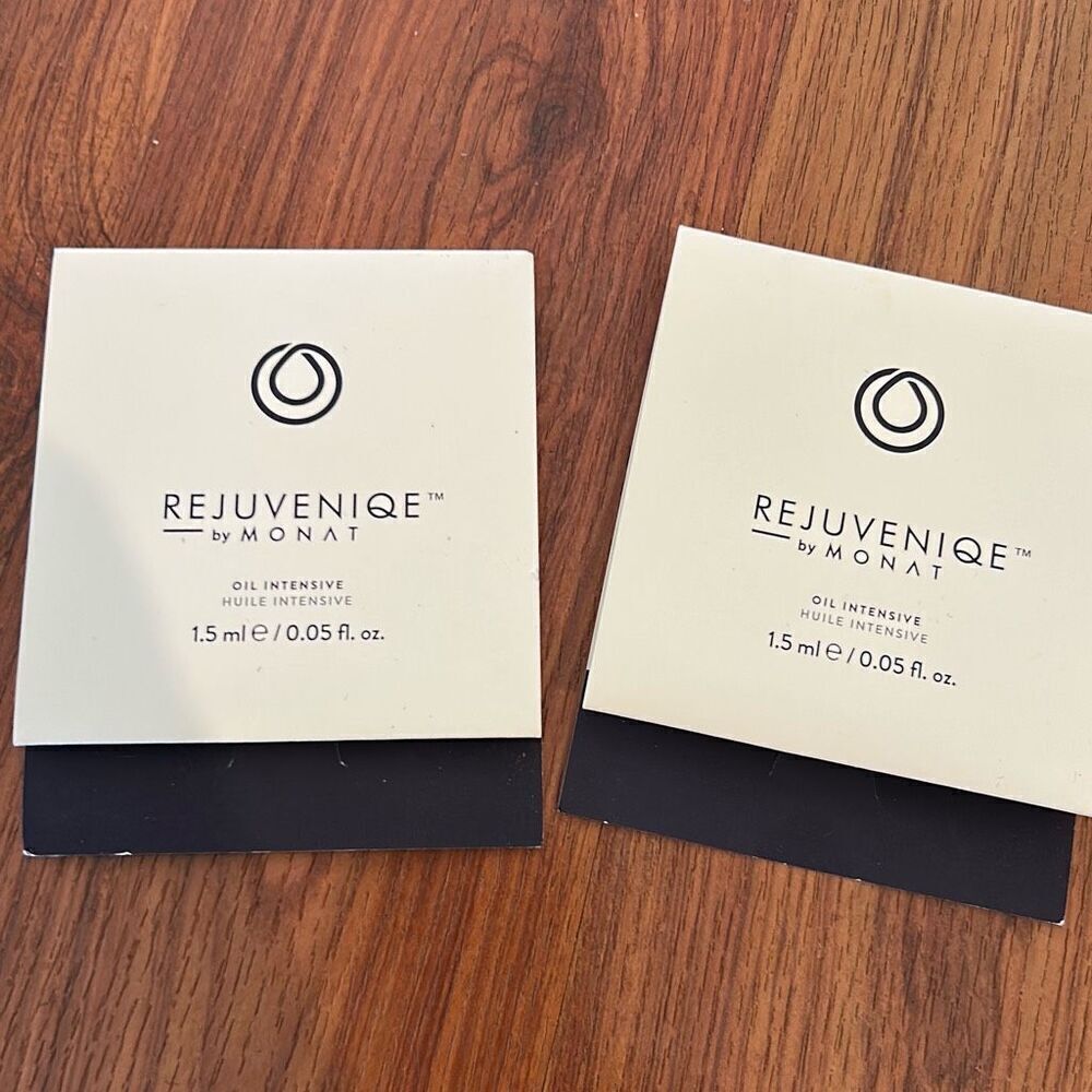 NEW Monat Hair care, samples, 2 pcs oil intensive